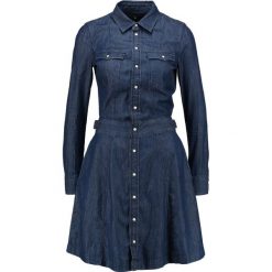GStar FIT & FLARE Sukienka jeansowa dark aged. Niebieskie sukienki marki G-Star, l, z bawełny. W wyprzedaży za 375,20 zł.
