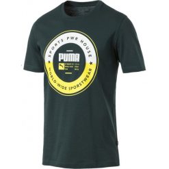 T-SHIRT SP EXECUTION. T-shirty męskie Puma, m, bez wzorów, bez kołnierzyka. Za 99,99 zł.