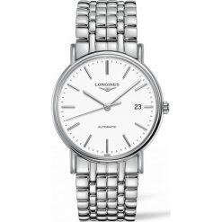 LONGINES LES GRANDES L4.921.4.12.6. Białe zegarki męskie LONGINES, ze stali. Za 4960,00 zł.