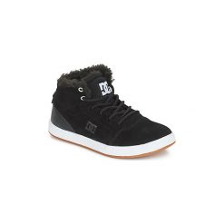 Buty Dziecko DC Shoes CRISIS HIGH WNT B SHOE BW6. Czarne trampki dziewczęce marki DC Shoes, bez wzorów, bez zapięcia. Za 231,20 zł.