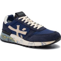 Sneakersy PREMIATA - Mick 4020 Blue. Niebieskie sneakersy męskie Premiata, bez zapięcia. W wyprzedaży za 599,00 zł.