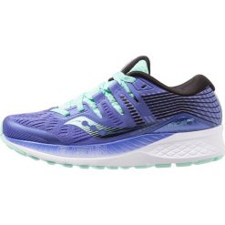 Saucony RIDE ISO Obuwie do biegania treningowe violet/black/aqua. Fioletowe buty do biegania damskie Saucony, z gumy. Za 589,00 zł.