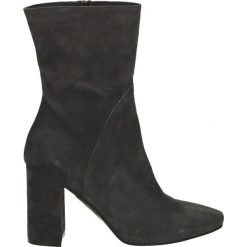 Botki - G-850-29-TF F. Czarne botki damskie marki Venezia, ze skóry. Za 279,00 zł.
