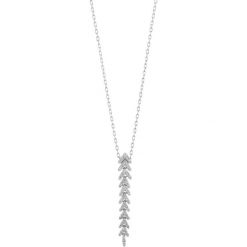 Piękny Naszyjnik - złoto 585, Brylant 0,38ct. Żółte naszyjniki damskie z brylantem, złote. Za 5490,00 zł.