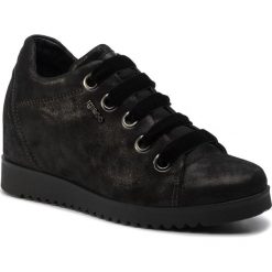 Sneakersy IGI&CO - 4156744 Nero. Czarne półbuty damskie IGI&CO, ze skóry. W wyprzedaży za 299,00 zł.