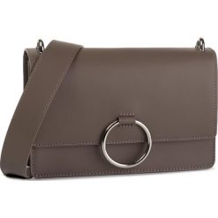 Torebka GINO ROSSI - VS4830 Grey. Szare listonoszki damskie Gino Rossi, z aplikacjami, ze skóry, zdobione, bez dodatków. Za 329,99 zł.