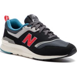 Sneakersy NEW BALANCE - CM997HAI Czarny Kolorowy. Czarne sneakersy męskie New Balance, bez zapięcia. Za 369,99 zł.