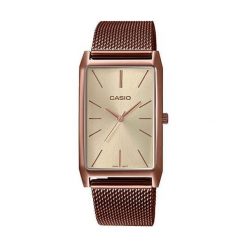 CASIO Collection LTP E156MR-9A. Żółte zegarki damskie CASIO, złote. W wyprzedaży za 273,00 zł.