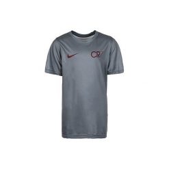 Nike Koszulka Piłkarska cr7 B Nk Dry Tee Leg Lines L. Szare t-shirty chłopięce marki Nike. W wyprzedaży za 79,00 zł.