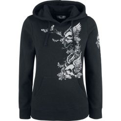 Bluzy rozpinane damskie: Black Premium by EMP Promises Bluza z kapturem damska czarny