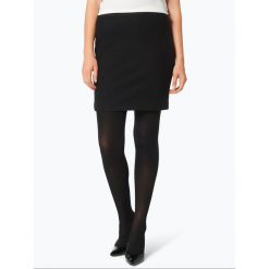 Marc Cain Essentials - Spódnica damska z dodatkiem kaszmiru – Marc Cain Essentials, czarny. Czarne spódniczki damskie marki Marc Cain Essentials, bez wzorów, z wełny, eleganckie. Za 449,95 zł.