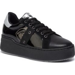 Sneakersy BLAUER - 9FMADELINE02/LAM Black. Czarne półbuty damskie Blauer, ze skóry. W wyprzedaży za 339,00 zł.
