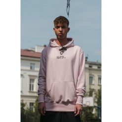 Bluza Męska Hoodie Classic Powder Pink. Różowe bluzy damskie Pakamera, m, bez wzorów, klasyczne, z klasycznym kołnierzykiem, z długim rękawem, długie, bez kaptura. Za 206,00 zł.