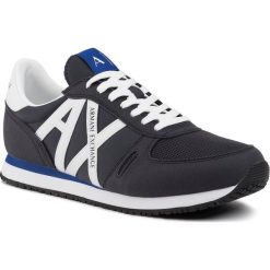 Sneakersy ARMANI EXCHANGE - XUX017 XV028 K487 Navy/Op. White. Niebieskie sneakersy męskie Armani Exchange, na co dzień, bez wzorów, ze skóry ekologicznej, klasyczne, bez zapięcia. Za 439,00 zł.