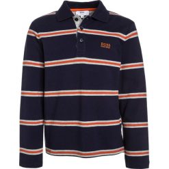 T-shirty chłopięce: BOSS Kidswear LANGARM Koszulka polo marine/orange