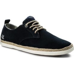 Espadryle męskie: Espadryle PEPE JEANS – Maui Laces Suede PMS10225 Navy 595