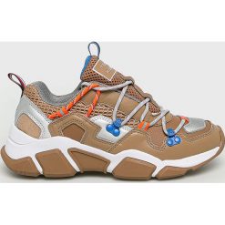 Tommy Hilfiger - Buty Chunky. Białe buty sportowe damskie TOMMY HILFIGER, bez wzorów, ze skóry, sportowe. W wyprzedaży za 459,90 zł.