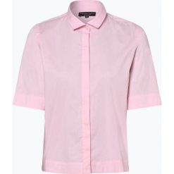 Marie Lund - Bluzka damska, różowy. Różowe bluzki damskie Marie Lund, z aplikacjami, z bawełny, bez kołnierzyka, bez rękawów. Za 59,95 zł.
