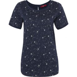 T-shirty damskie: s.Oliver Casual – T-shirt damski, niebieski