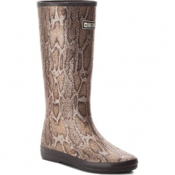 Kalosze BIG STAR - AA274996 Brown. Brązowe buty zimowe damskie BIG STAR, z materiału. W wyprzedaży za 129,00 zł.
