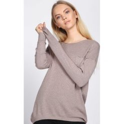 Khaki Sweter Daydream. Brązowe swetry klasyczne damskie Born2be, l. Za 49,99 zł.