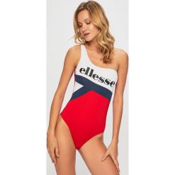 Ellesse - Strój kąpielowy. Czerwone stroje kąpielowe damskie Ellesse, z nadrukiem, z materiału. W wyprzedaży za 139,90 zł.
