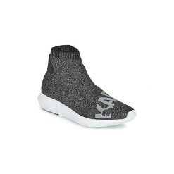 Buty Karl Lagerfeld VITESSE LEGERE KNIT KARL PRT. Szare trampki i tenisówki damskie KARL LAGERFELD, bez wzorów, bez zapięcia. Za 809,00 zł.