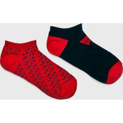 Levi's - Skarpety (2-pack). Szare skarpetki męskie Levi's®, z bawełny. Za 39,90 zł.
