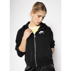 Bluza NIKE Air CJ3041. Czarne bluzy damskie Nike, l, bez wzorów, z bawełny, bez rękawów, bez kaptura. W wyprzedaży za 249,00 zł.