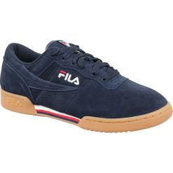 Fila Original Fitness S 1010493-29Y buty sneakers, buty sportowe męskie granatowe 42. Buty sportowe męskie Fila, na lato, ze skóry, bez zapięcia, trekkingowe. W wyprzedaży za 299,99 zł.