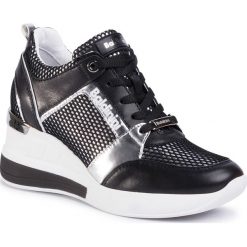 Sneakersy BALDININI - 098483XNASE000600KXX Nero. Czarne półbuty damskie Baldinini, bez wzorów, ze skóry, bez obcasa, na obcasie, bez zapięcia. W wyprzedaży za 1289,00 zł.