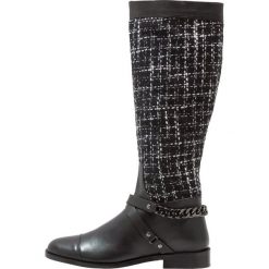 Cosmoparis FRAME Kozaki noir. Czarne buty zimowe damskie marki Cosmoparis, ze skóry. W wyprzedaży za 484,50 zł.