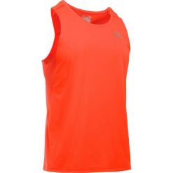 Under Armour Koszulka męska Transport Singlet pomarańczowa r. M (1289321-296). Pomarańczowe koszulki sportowe męskie Under Armour, m. Za 149,99 zł.