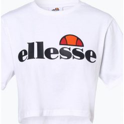 Ellesse - T-shirt damski, biały. Białe t-shirty damskie Ellesse, l, bez wzorów, z bawełny, bez kołnierzyka. Za 109,95 zł.