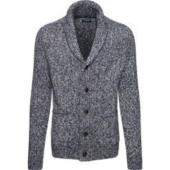 Kardigan Pierre Cardin 55888/000/92549. Niebieskie swetry męskie Pierre Cardin, m, bez wzorów, z bawełny, bez kołnierzyka, bez kaptura. W wyprzedaży za 429,00 zł.