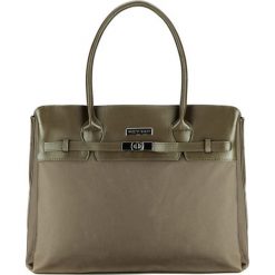 Torby na laptopa: Torba w kolorze brązowym na laptopa – (W)30 x (G)10 cm