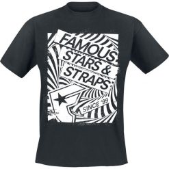 Famous Stars And Straps Zone Tee T-Shirt czarny. Czarne koszulki męskie Famous Stars And Straps, l, bez wzorów, bez kołnierzyka. Za 62,90 zł.