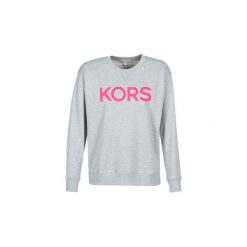 Bluzy MICHAEL Michael Kors KORS LOGO SWEATSHIRT. Szare bluzy damskie MICHAEL Michael Kors, s, bez wzorów, bez rękawów, bez kaptura. Za 659,00 zł.