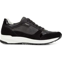 Geox - Buty. Żółte buty sportowe damskie Geox, bez wzorów, ze skóry, sportowe. W wyprzedaży za 269,90 zł.