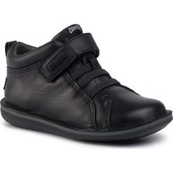 Sneakersy CAMPER - Beetle Kids K900175-002 M Black. Czarne trampki chłopięce Camper, bez wzorów, ze skóry, na rzepy. Za 299,00 zł.