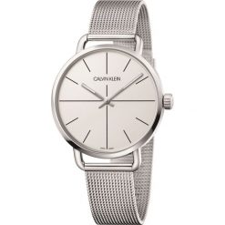 Calvin Klein Even Extension Zegarek Srebrny. Szare zegarki męskie Calvin Klein, srebrne. Za 1102,95 zł.