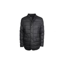 Kurtki pikowane Trussardi 32S00210 1T003338 / Down Jacket Melange. Czarne kurtki męskie Trussardi, s, bez wzorów, bez kaptura. Za 589,00 zł.