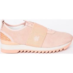 Marc O'Polo - Buty. Pomarańczowe buty sportowe damskie ze skóry, sportowe. W wyprzedaży za 219,90 zł.