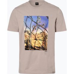 BOSS Casual - T-shirt męski – Teear 1, beżowy. Brązowe t-shirty męskie BOSS Casual, s, z nadrukiem, casualowe, bez kołnierzyka. Za 169,95 zł.