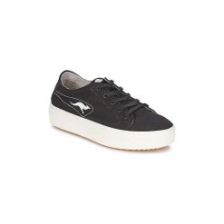 Buty Kangaroos K-MID PLATEAU 5071. Czarne trampki i tenisówki damskie marki KangaROOS, bez wzorów, bez zapięcia. Za 109,50 zł.