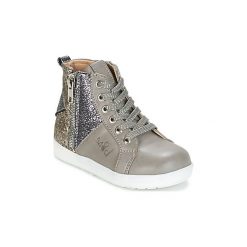 Buty Dziecko Mod'8 LISI. Szare trampki dziewczęce marki Mod'8, bez wzorów, bez zapięcia. Za 207,20 zł.