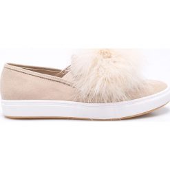 Steve Madden - Tenisówki Emily. Trampki i tenisówki damskie Steve Madden, bez wzorów, z materiału, bez zapięcia. W wyprzedaży za 99,90 zł.