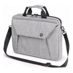 Dicota Slim Case Edge 14 -15.6" szara. Szare torby na laptopa Dicota, bez wzorów, z poliesteru. Za 179,00 zł.