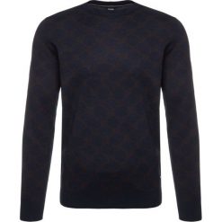 Sweter JOOP! Jeans 30017414. Niebieskie swetry męskie JOOP! Jeans, xxl, bez wzorów, z bawełny, klasyczne, z klasycznym kołnierzykiem, bez kaptura. W wyprzedaży za 309,00 zł.