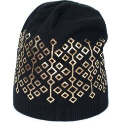 Czapki damskie: Art of Polo Czapka damska Elegant geometry czarna